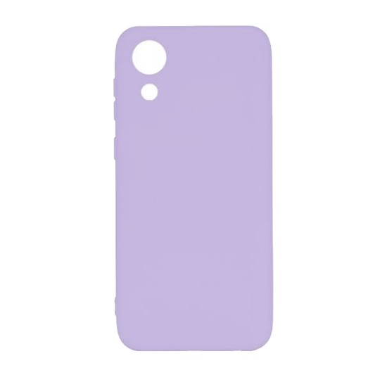 Capa de Silicone para Samsung Galaxy A03 Core Roxo